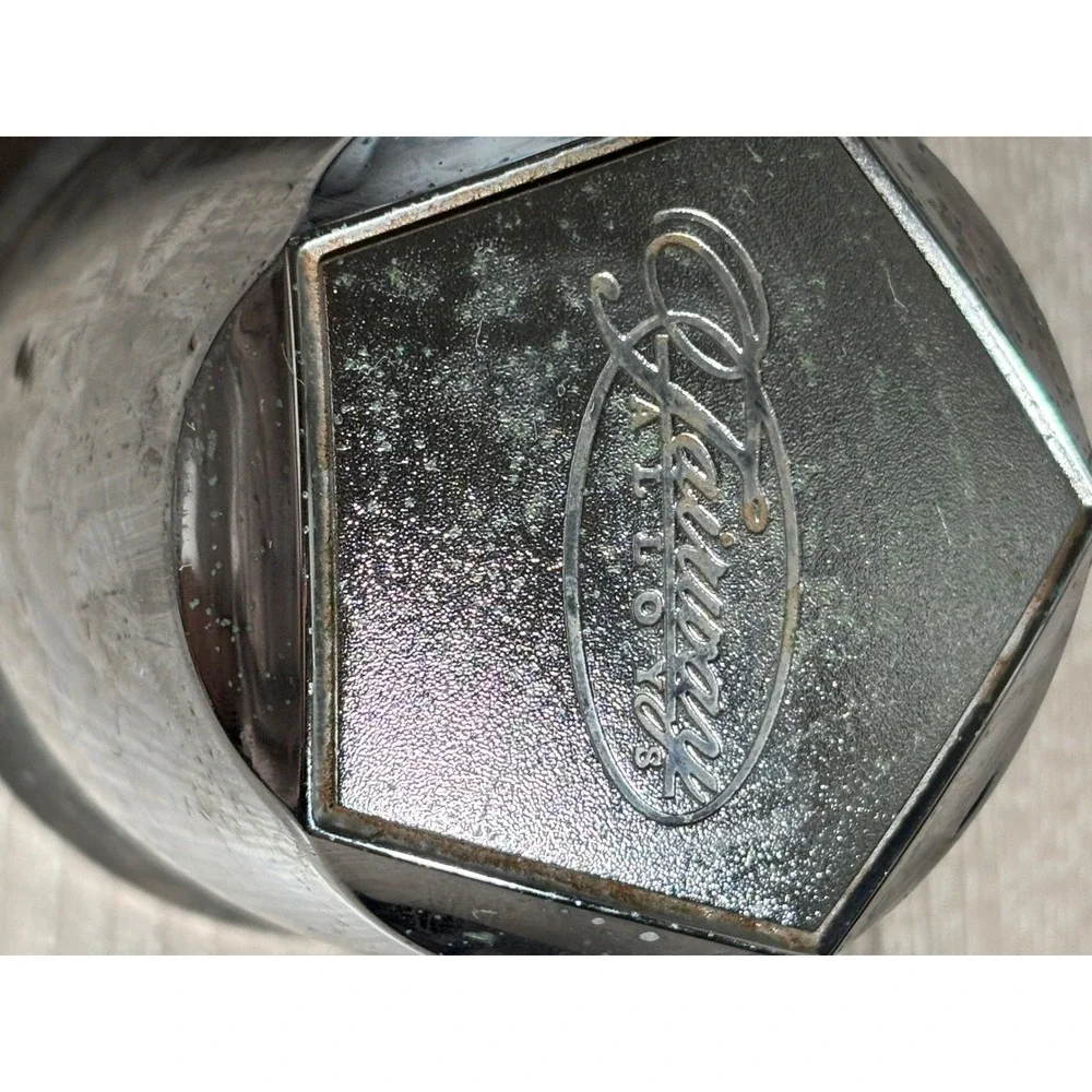 Fairway Alloys Chrome Push Through Wheel Center Cap Golf Cart ATV Pentagonal